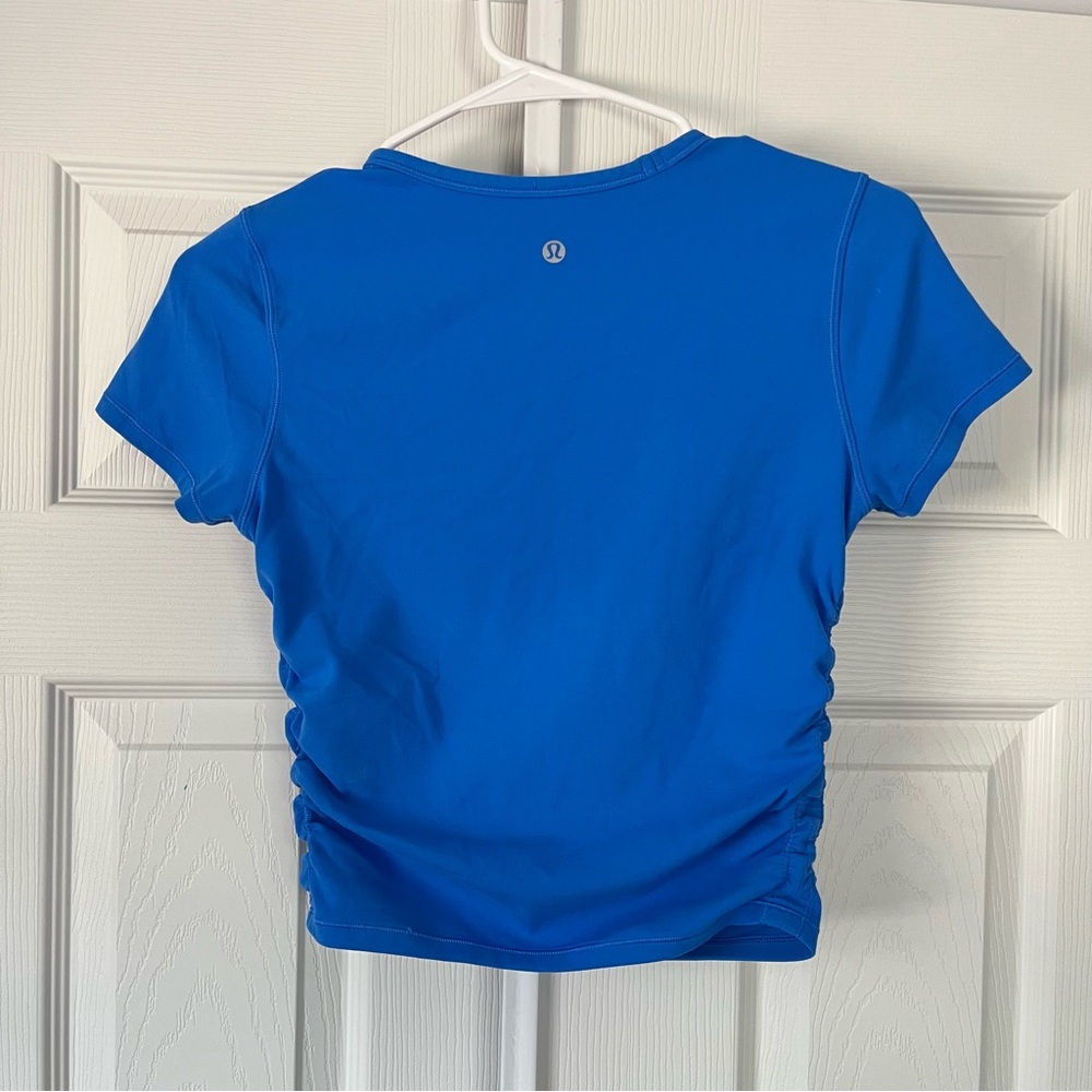 🍋Lululemon Pipe Dream Blue All it Takes Short Sleeve Tee